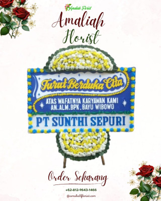 Papan Bunga Duka di Giriwungu